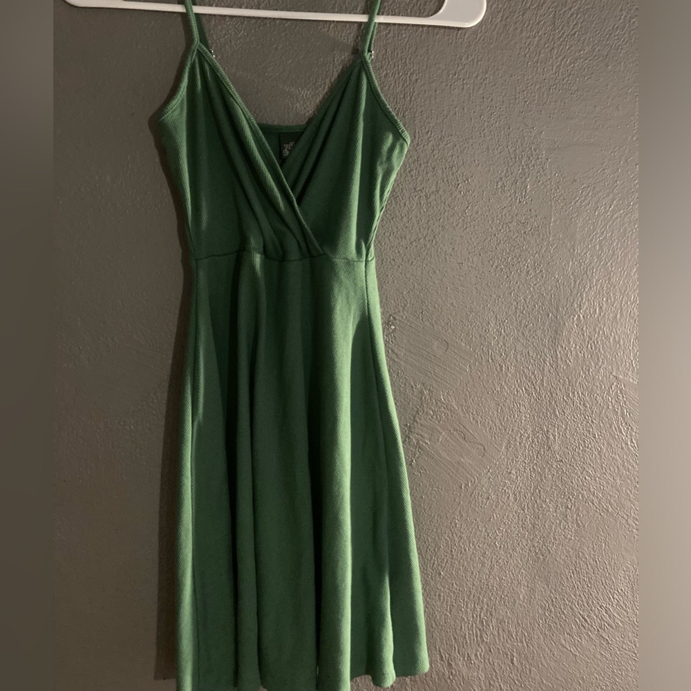 Green summer dress, wore once from target